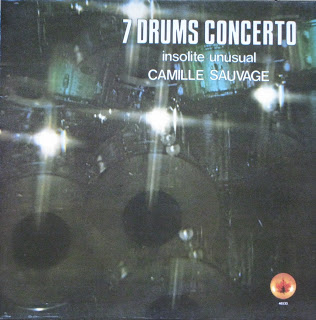 Camille Sauvage - 7 Drums Concerto front cover
